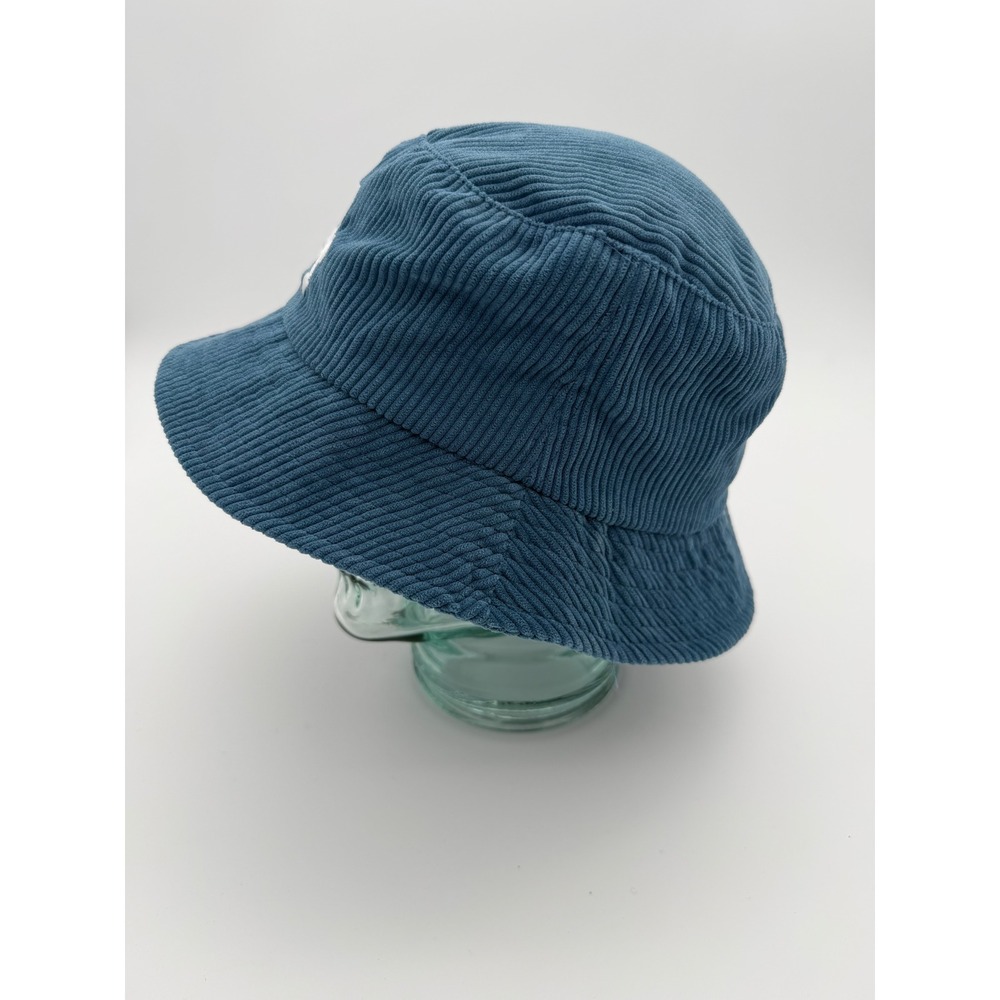 LA Dodgers Logo Men's Blue Corduroy Bucket Hat Cap Retro 80s Hip Hop Street SGA - Picture 2 of 5